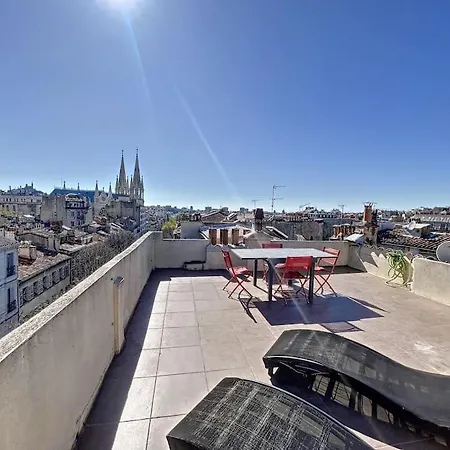 Ferienwohnung Tres Agreable T2 - Lumineux-Toit Terrasse-Centre Marseilles Exterior foto